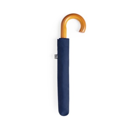 Parapluie Éco-responsable et Pratique Personnalisé pas cher - Branit Matières : PET recyclé Couleurs : rouge marquage laser ultr