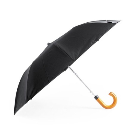 Parapluie Éco-responsable et Pratique Personnalisé pas cher - Branit Matières : PET recyclé Couleurs : noir goodies publicitaire