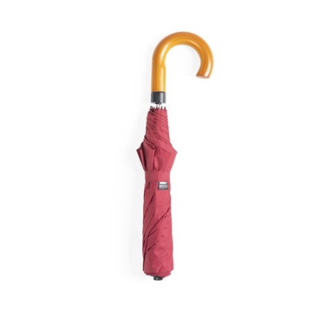 Parapluie Éco-responsable et Pratique Personnalisé pas cher - Branit Matières : PET recyclé Couleurs : noir impression logo haut