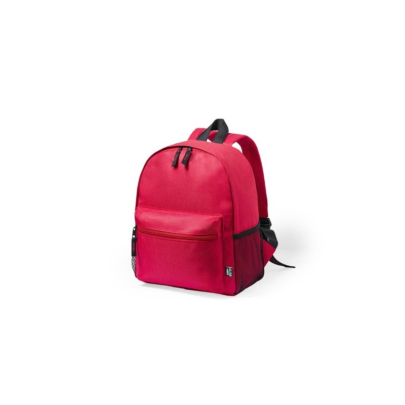 Sac à Dos Durable Personnalisable Maggie Couleurs : rouge Matières : polyester recyclé cadeau entreprise pas cher