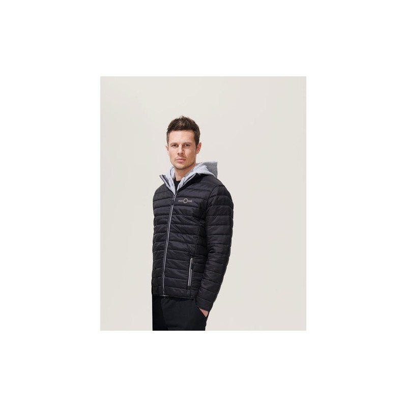 Doudoune personnalisée 180g élégante et performante RIDE MEN Taille textile : XL Couleurs : bleu marine personnalisation sur mes