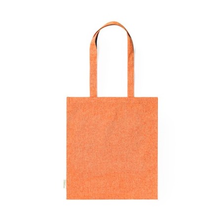 Sac Éco-responsable Personnalisé de Shopping Rassel pas cher Matières : coton recyclé Couleurs : rouge impression haute définiti