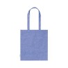 Sac Éco-responsable Personnalisé de Shopping Rassel pas cher Matières : coton recyclé Couleurs : bleu objet promotionnel éco-res