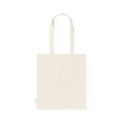 Sac Éco-responsable Personnalisé de Shopping Rassel pas cher Matières : coton recyclé Couleurs : bleu accessoire événementiel un