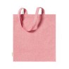 Sac Éco-responsable Personnalisé de Shopping Rassel pas cher Matières : coton recyclé Couleurs : bleu clair goodies publicitaire