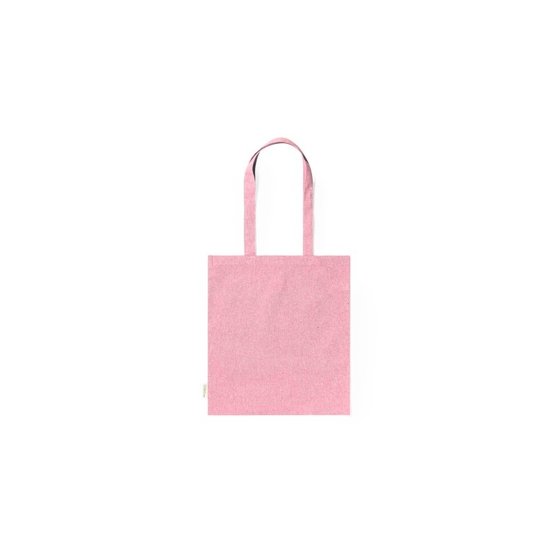 Sac Éco-responsable Personnalisé de Shopping Rassel pas cher Matières : coton recyclé Couleurs : bleu clair livraison express 24