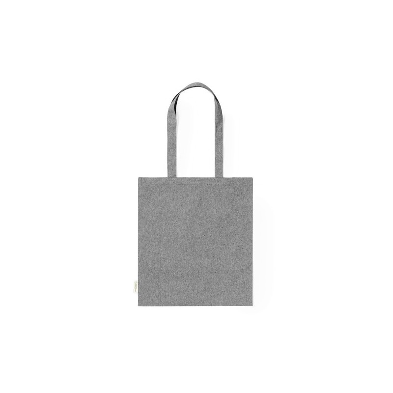 Sac Éco-responsable Personnalisé de Shopping Rassel pas cher Matières : coton recyclé Couleurs : bleu clair goodies personnalisé