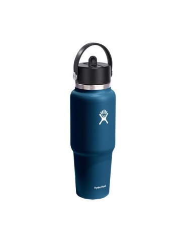 Hydro Flask Wide Mouth Travel Bottle with Flex Straw Cap 946 ml bouteille d'eau