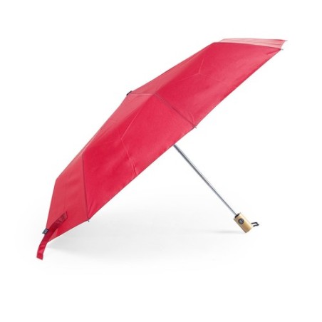 Parapluie Éco-responsable Personnalisé pas cher - Keitty Matières : PET recyclé Couleurs : bleu marine cadeau client original