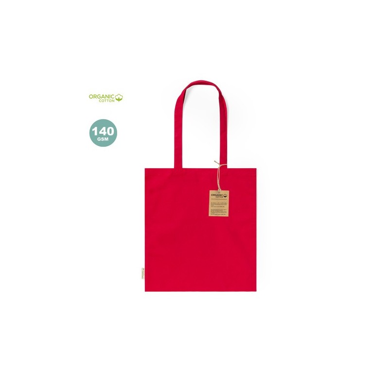Sac Éco-responsable Personnalisé de Shopping - Klimbou Matières : coton organique Couleurs : bleu cadeau affaires élégant