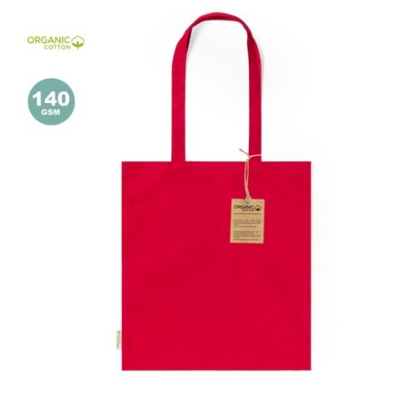 Sac Éco-responsable Personnalisé de Shopping - Klimbou Matières : coton organique Couleurs : bleu cadeau affaires élégant