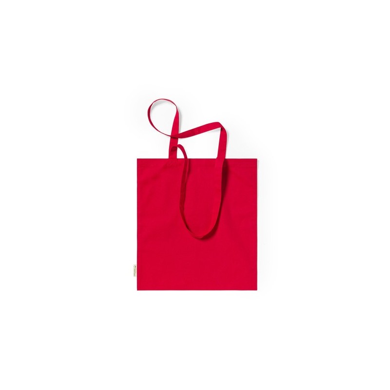 Sac Éco-responsable Personnalisé de Shopping - Klimbou Matières : coton organique Couleurs : bleu goodies entreprise design