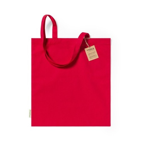 Sac Éco-responsable Personnalisé de Shopping - Klimbou Matières : coton organique Couleurs : bleu personnalisable avec votre log