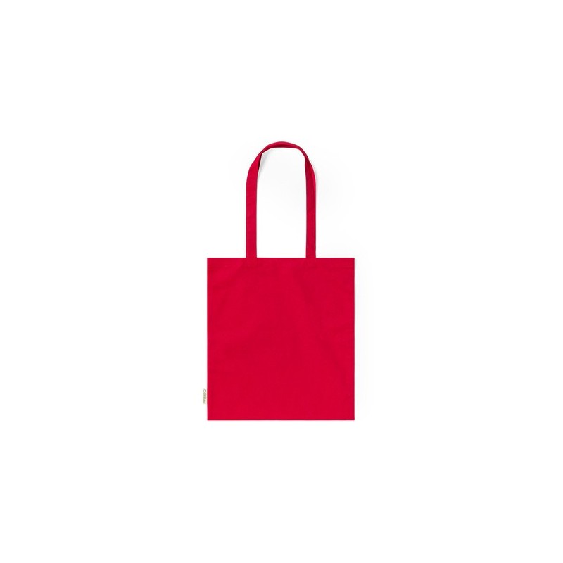 Sac Éco-responsable Personnalisé de Shopping - Klimbou Matières : coton organique Couleurs : bleu cadeau client original