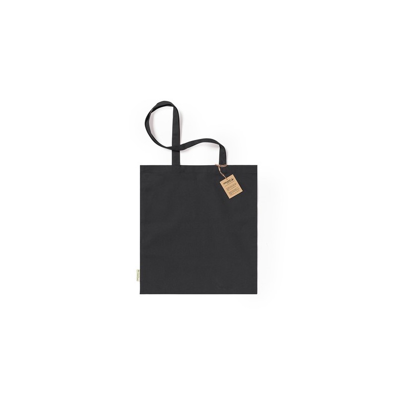 Sac Éco-responsable Personnalisé de Shopping - Klimbou Matières : coton organique Couleurs : bleu personnalisation sur mesure
