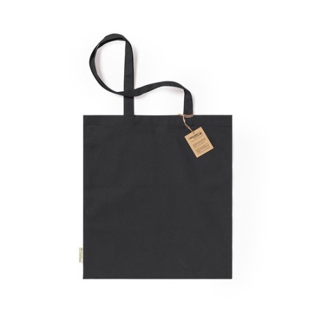 Sac Éco-responsable Personnalisé de Shopping - Klimbou Matières : coton organique Couleurs : bleu personnalisation sur mesure