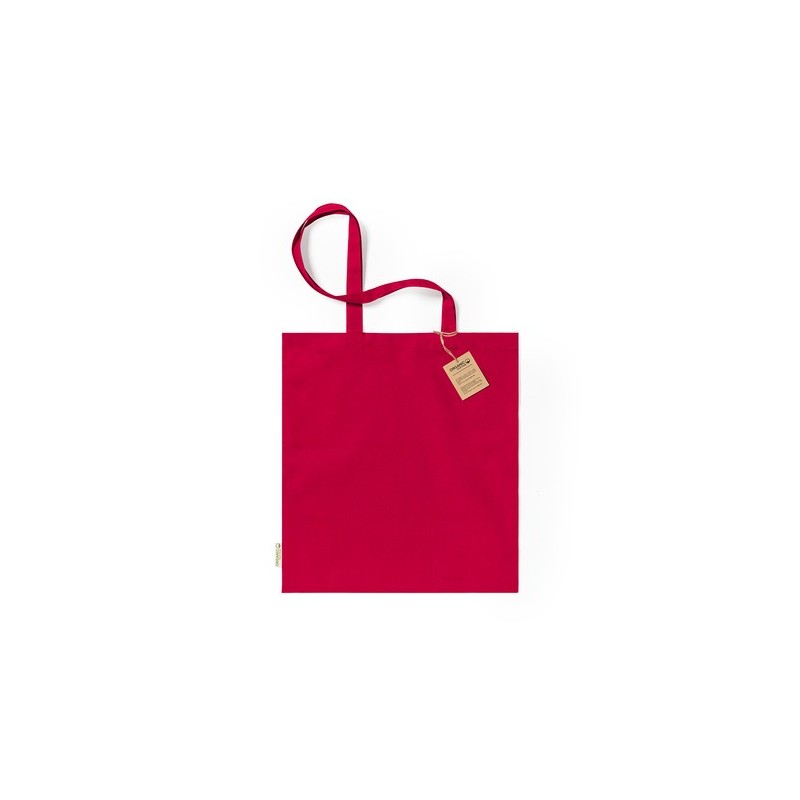 Sac Éco-responsable Personnalisé de Shopping - Klimbou Matières : coton organique Couleurs : bleu accessoire événementiel unique