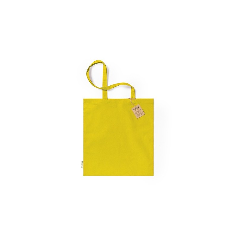 Sac Éco-responsable Personnalisé de Shopping - Klimbou Matières : coton organique Couleurs : bleu accessoire événementiel unique
