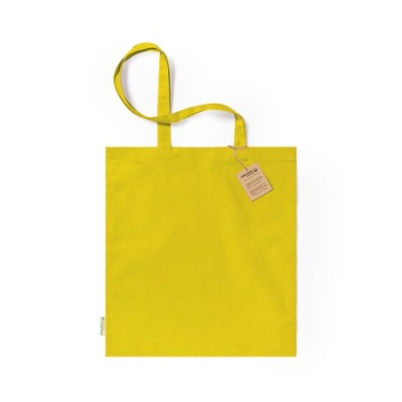 Sac Éco-responsable Personnalisé de Shopping - Klimbou Matières : coton organique Couleurs : bleu accessoire événementiel unique