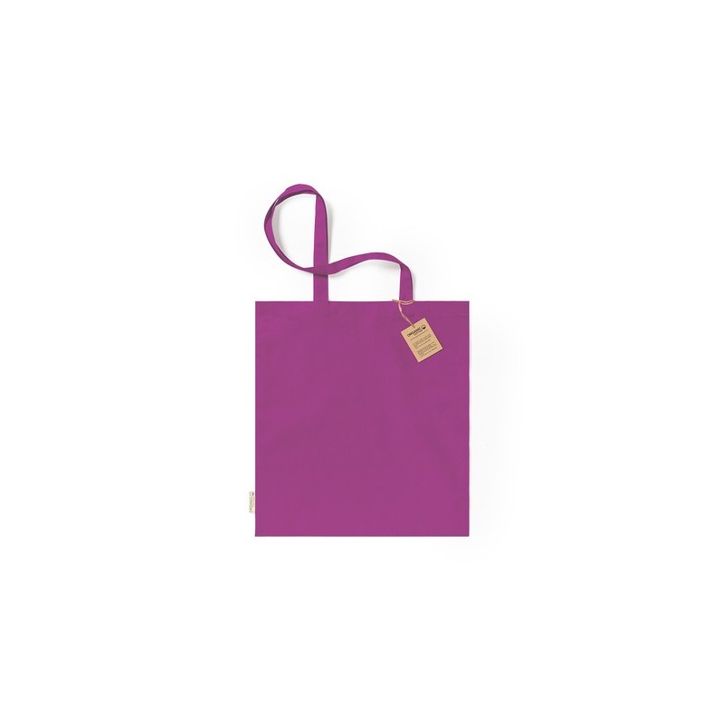Sac Éco-responsable Personnalisé de Shopping - Klimbou Matières : coton organique Couleurs : bleu personnalisation sur mesure