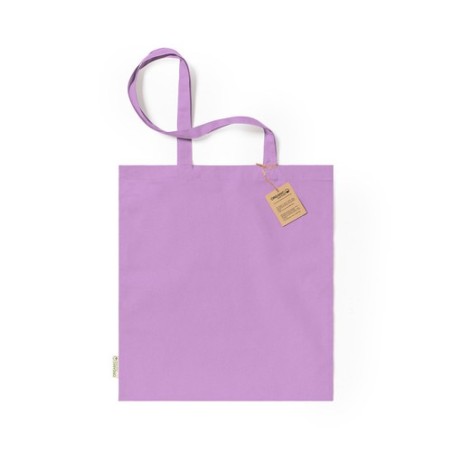 Sac Éco-responsable Personnalisé de Shopping - Klimbou Matières : coton organique Couleurs : bleu impression haute définition