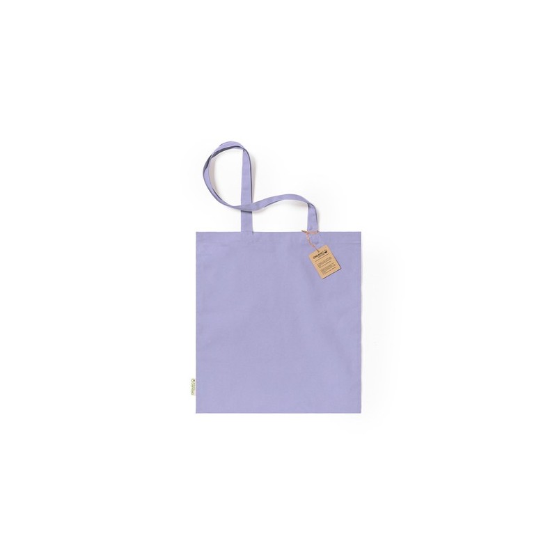Sac Éco-responsable Personnalisé de Shopping - Klimbou Matières : coton organique Couleurs : bleu cadeau collaborateur premium