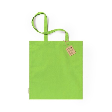 Sac Éco-responsable Personnalisé de Shopping - Klimbou Matières : coton organique Couleurs : bleu cadeau collaborateur premium