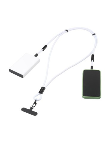 Lanyard 2-in-1 GRS RPET Load & Sync USB Cable 2