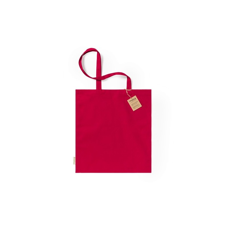 Sac Éco-responsable Personnalisé de Shopping - Klimbou Matières : coton organique Couleurs : bleu objet promotionnel éco-respons