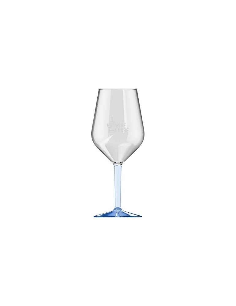 HappyGlass Lady Abigail Trans Verre à Vin Tritan 470 ml