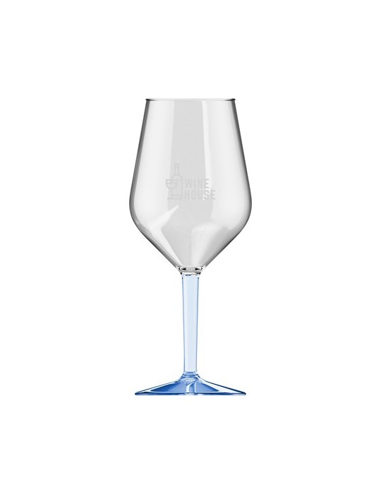 HappyGlass Lady Abigail Trans Verre à Vin Tritan 470 ml
