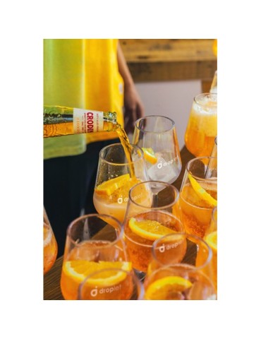 HappyGlass Lady Abigail Trans Verre à Vin Tritan 470 ml