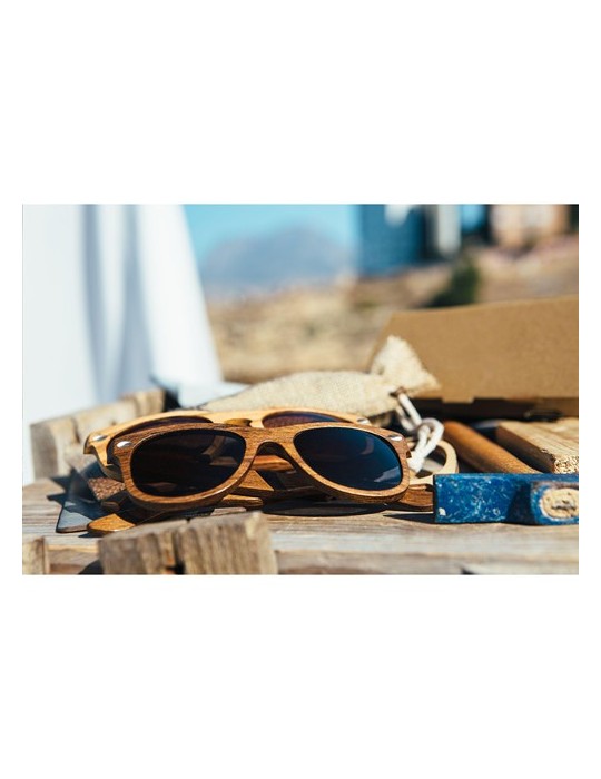 Looking Wood Lunettes de soleil