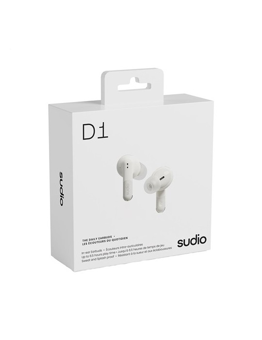 Sudio In-ear True Wireless Earbuds D1 écouteurs