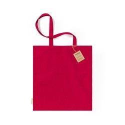 Sac Éco-responsable Personnalisé de Shopping - Klimbou Matières : coton organique Couleurs : bleu marine marquage couleur éclata