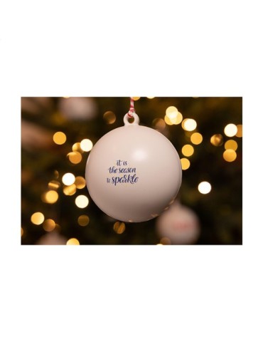 Boule de Noël Ø7cm Recycled PP Box - Made in Europe