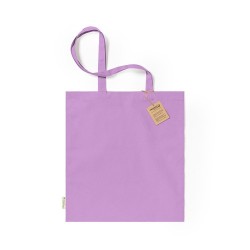 Sac Éco-responsable Personnalisé de Shopping - Klimbou Matières : coton organique Couleurs : rose objet promotionnel éco-respons