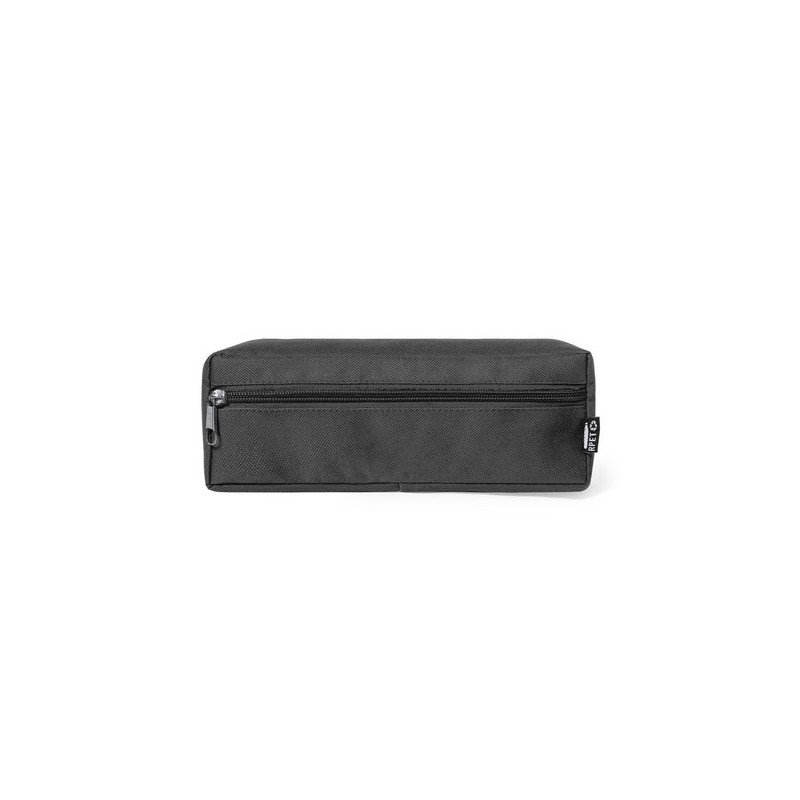Trousse Éco-responsable Personnalisée en Polyester Recyclé - Yeimy Couleurs : noir Matières : polyester recyclé personnalisable 