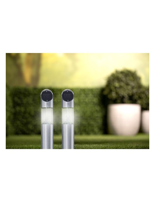 Grundig Solar Stainless Steel Garden LED-Light
