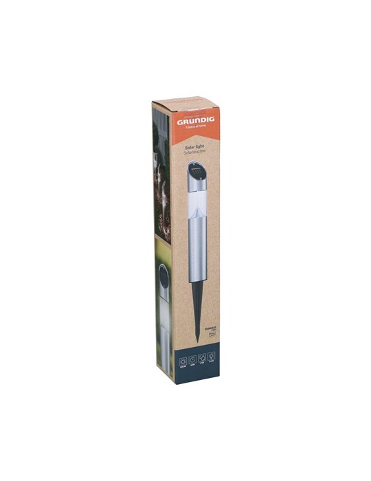 Grundig Solar Stainless Steel Garden LED-Light