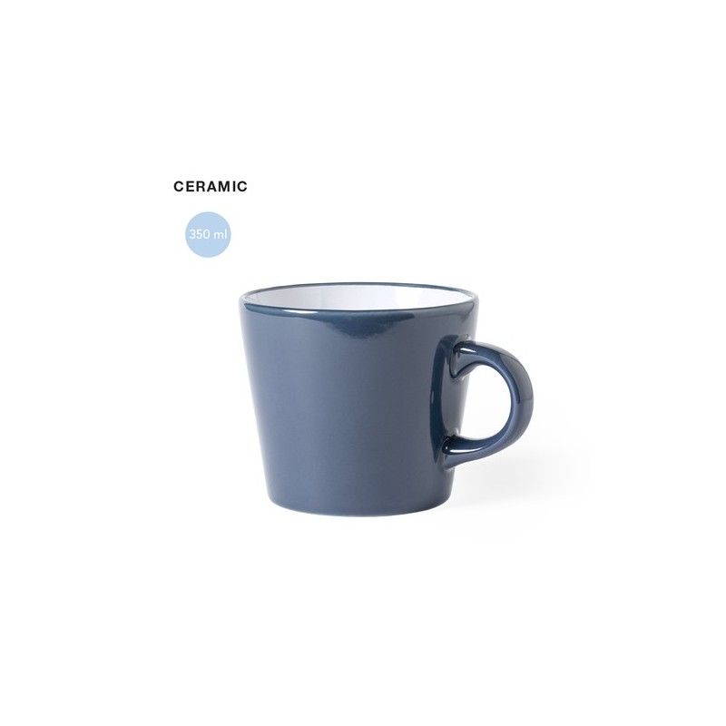 Mug en Céramique Personnalisable Tasse Kario Matières : céramique Couleurs : gris marquage laser ultra précis