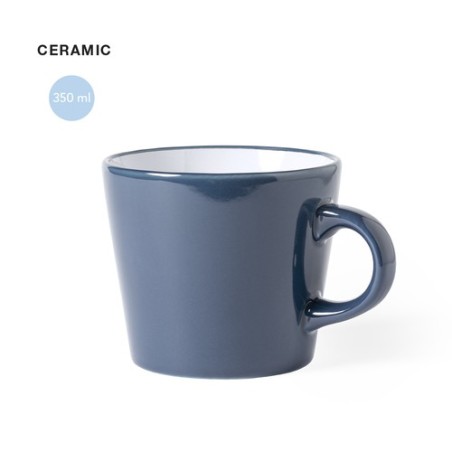Mug en Céramique Personnalisable Tasse Kario Matières : céramique Couleurs : gris marquage laser ultra précis