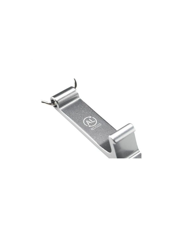 Alu Opener Phone Stand GRS Recycled porte-clés