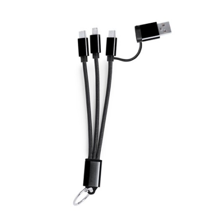 Câble de Charge Publicitaire Éco-responsable - Frecles Matières : aluminium Couleurs : rouge accessoire événementiel unique