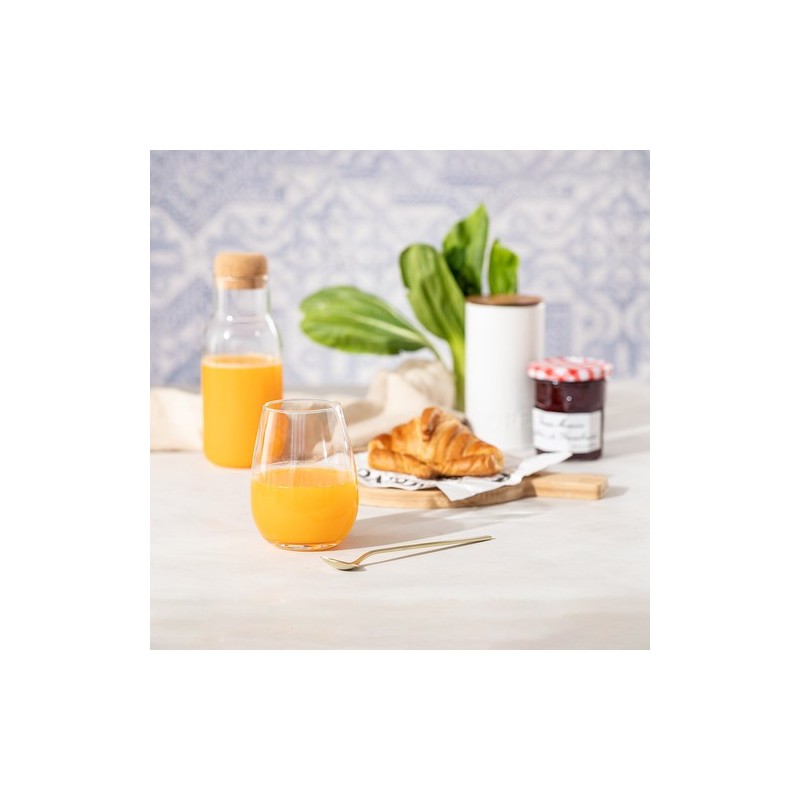 Verre Hernan - Gobelet Design en Verre Personnalisable