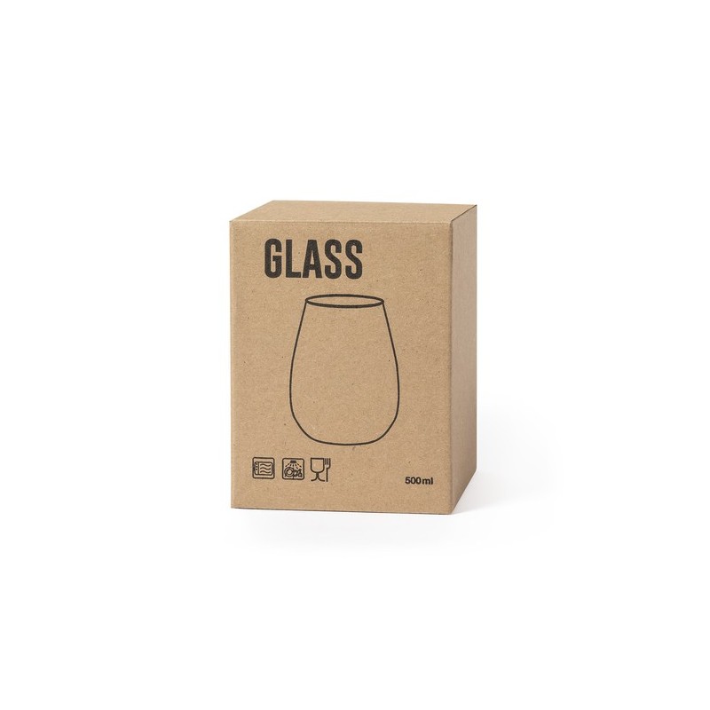 Verre Hernan - Gobelet Design en Verre Personnalisable