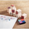Set de 8 tampons en bois STAMPIE