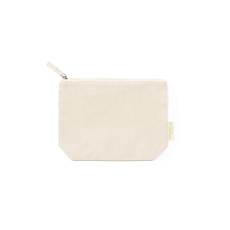 Nécessaire Personnalisable Éco-responsable Boyan Matières : coton organique Couleurs : naturel marquage laser ultra précis