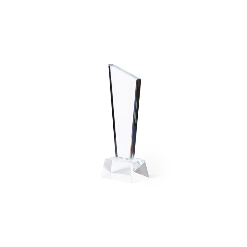 Trophée en verre personnalisé Coupe Lanton Matières : verre personnalisable avec votre logo