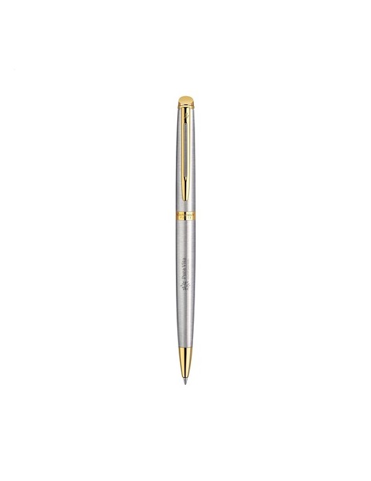 Waterman Hémisphère Stylo à bille Argent - encre bleue